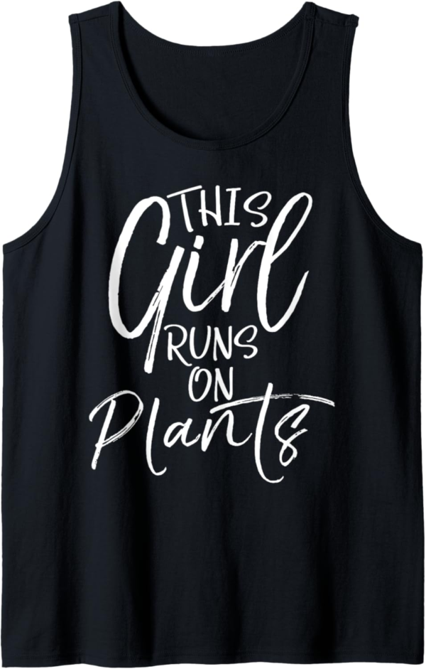 Vegan Quote for Women Vegetarians This Girl Runs on Veggies ... - Image 2